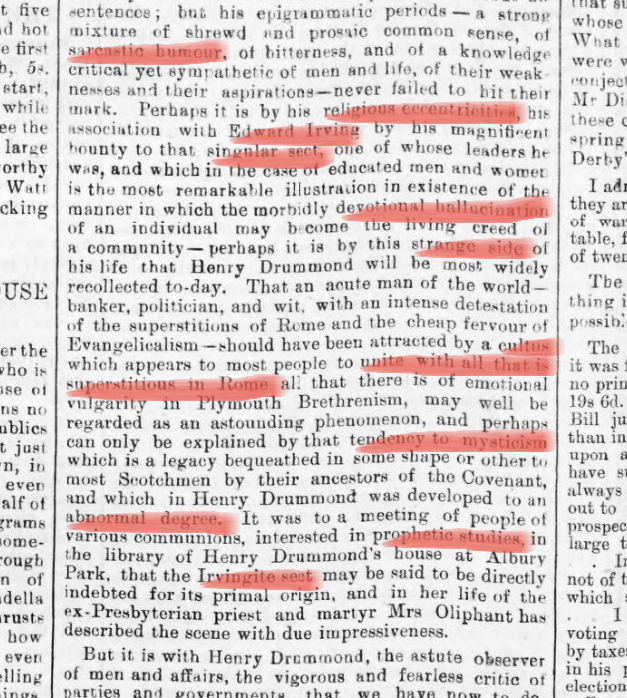 From 'The Welshman', article from 21st May 1875