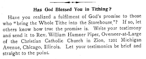 From Leaves of Healing, 26 April 1902